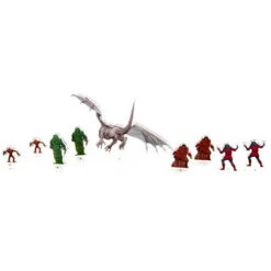 D&D Acrylic 2D Minis: Monster Pack 2 -Wizgame Sales wzk94501 6a