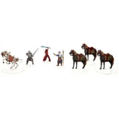 D&D Acrylic 2D Minis: Player Character Pack -Wizgame Sales wzk94502 3