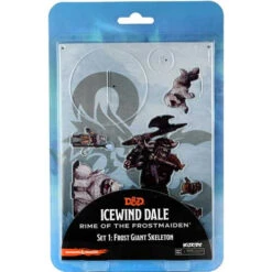 D&D Acrylic 2D Minis: Icewind Dale Set 1 - Frost Giant Skeleton