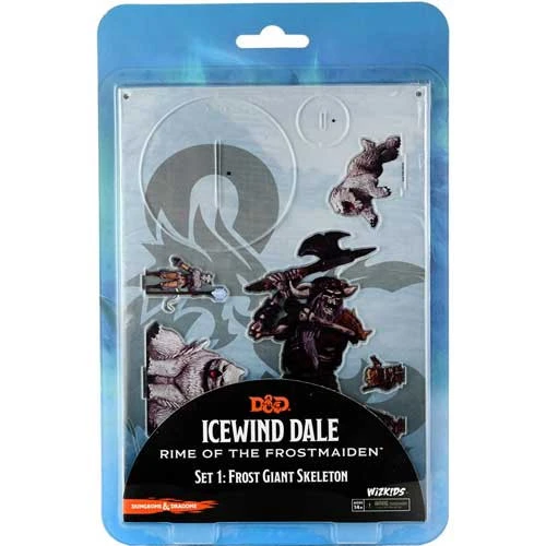 D&D Acrylic 2D Minis: Icewind Dale Set 1 - Frost Giant Skeleton 1 D&D Acrylic 2D Minis: Icewind Dale Set 1 - Frost Giant Skeleton