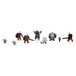 D&D Acrylic 2D Minis: Icewind Dale Set 2 - Frost Giant -Wizgame Sales wzk94506 6u