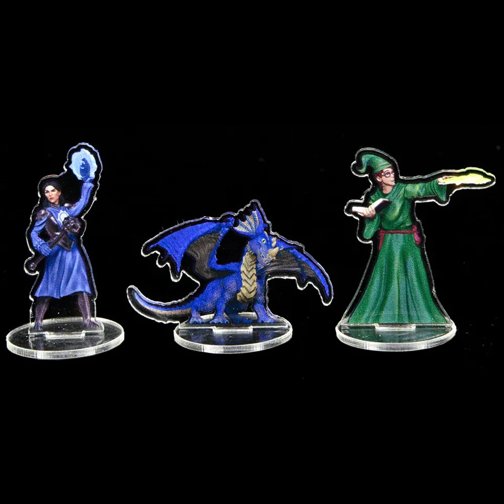 D&D Acrylic 2D Minis: Dragons Of Stormwreck Isle - Starter Set 2 D&D Acrylic 2D Minis: Dragons Of Stormwreck Isle - Starter Set - Image 2