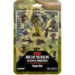 D&D Acrylic 2D Minis: Snake Den 5 D&D Acrylic 2D Minis: Snake Den -Wizgame Sales wzk94522 3