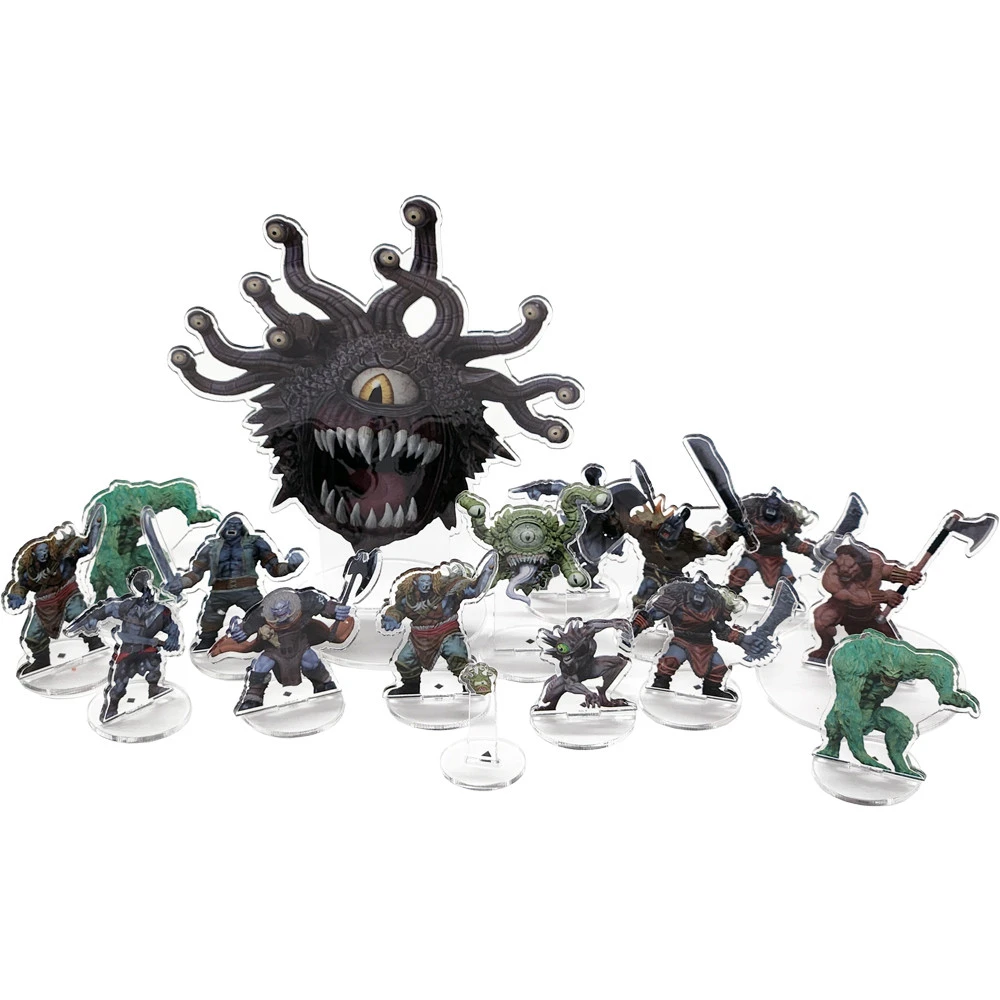D&D Acrylic 2D Minis: Beholder Hive 1 D&D Acrylic 2D Minis: Beholder Hive