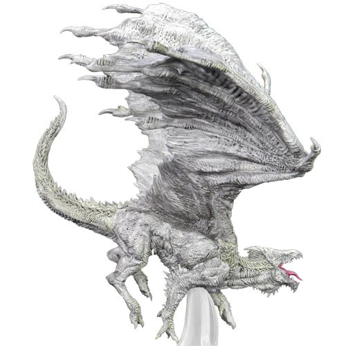 D&D Premium Painted Figure: Adult White Dragon 3 D&D Premium Painted Figure: Adult White Dragon - Image 3