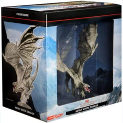 D&D Premium Painted Figure: Adult White Dragon 10 D&D Premium Painted Figure: Adult White Dragon -Wizgame Sales wzk96020 5 1