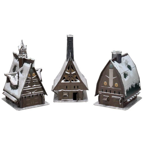 D&D Papercraft Set: Icewind Dale - Ten Towns 1 D&D Papercraft Set: Icewind Dale - Ten Towns