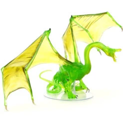 D&D Icons Of The Realms Premium Figure: Adult Emerald Dragon -Wizgame Sales wzk96064 4