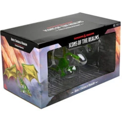 D&D Icons Of The Realms Premium Figure: Adult Emerald Dragon -Wizgame Sales wzk96064 6