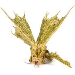 D&D Premium Painted Figure: Adult Gold Dragon -Wizgame Sales wzk96116 4
