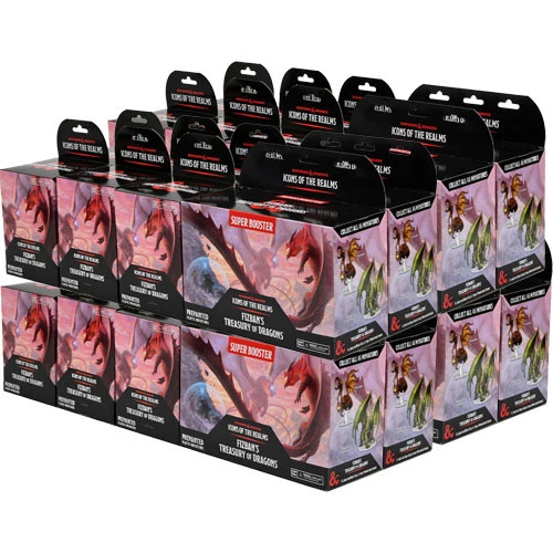 D&D Icons Of The Realms Miniatures: Fizban's Treasury Of Dragons - Booster Case (32) 1 D&D Icons Of The Realms Miniatures: Fizban's Treasury Of Dragons - Booster Case (32)