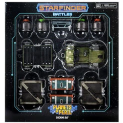 Starfinder Battles: Planets Of Peril - Docking Bay Premium Set -Wizgame Sales wzk99004 4