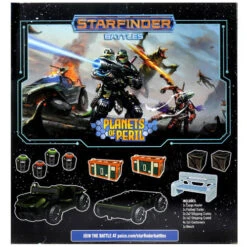 Starfinder Battles: Planets Of Peril - Docking Bay Premium Set -Wizgame Sales wzk99004 5